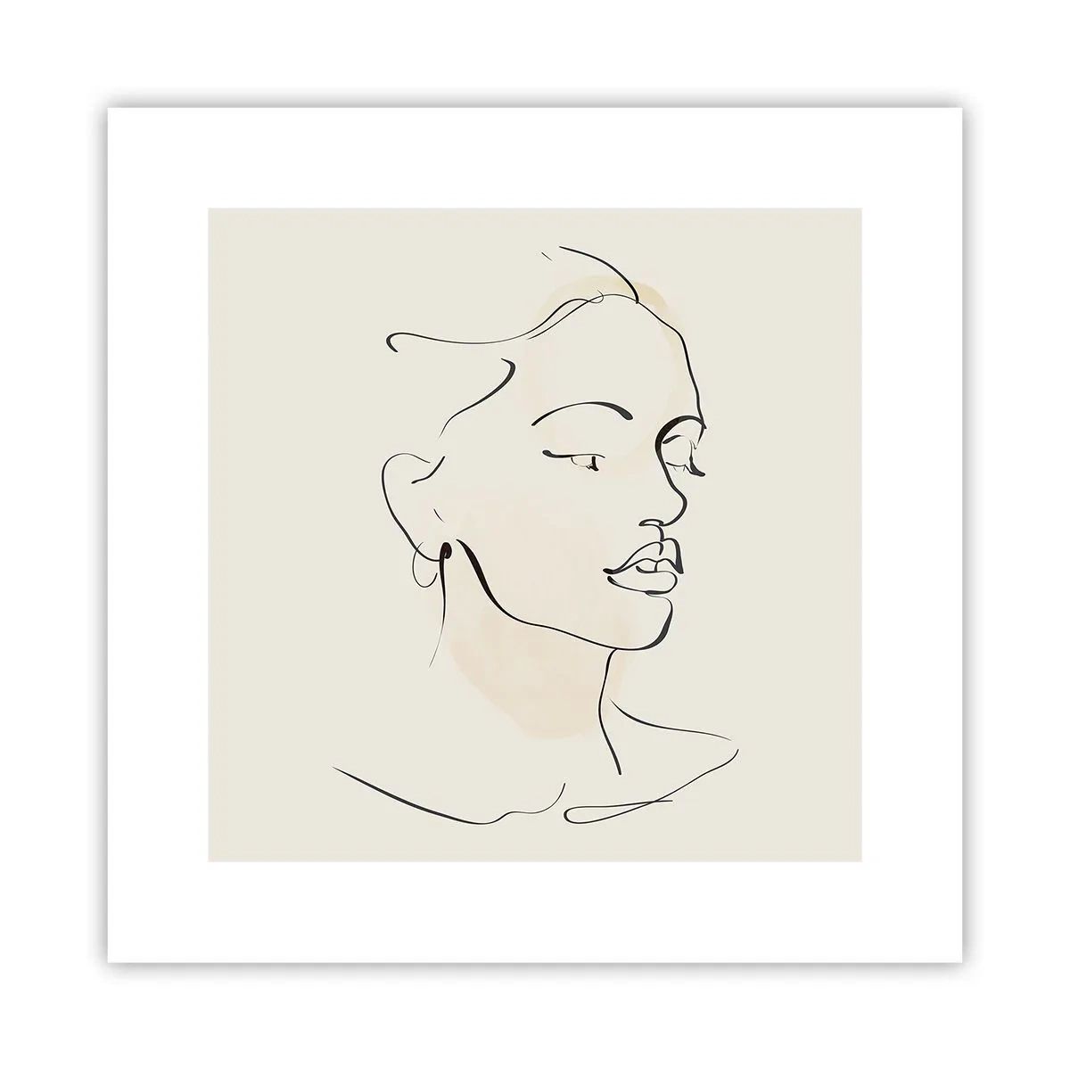 Poster - Linea sicura - 30x30 cm