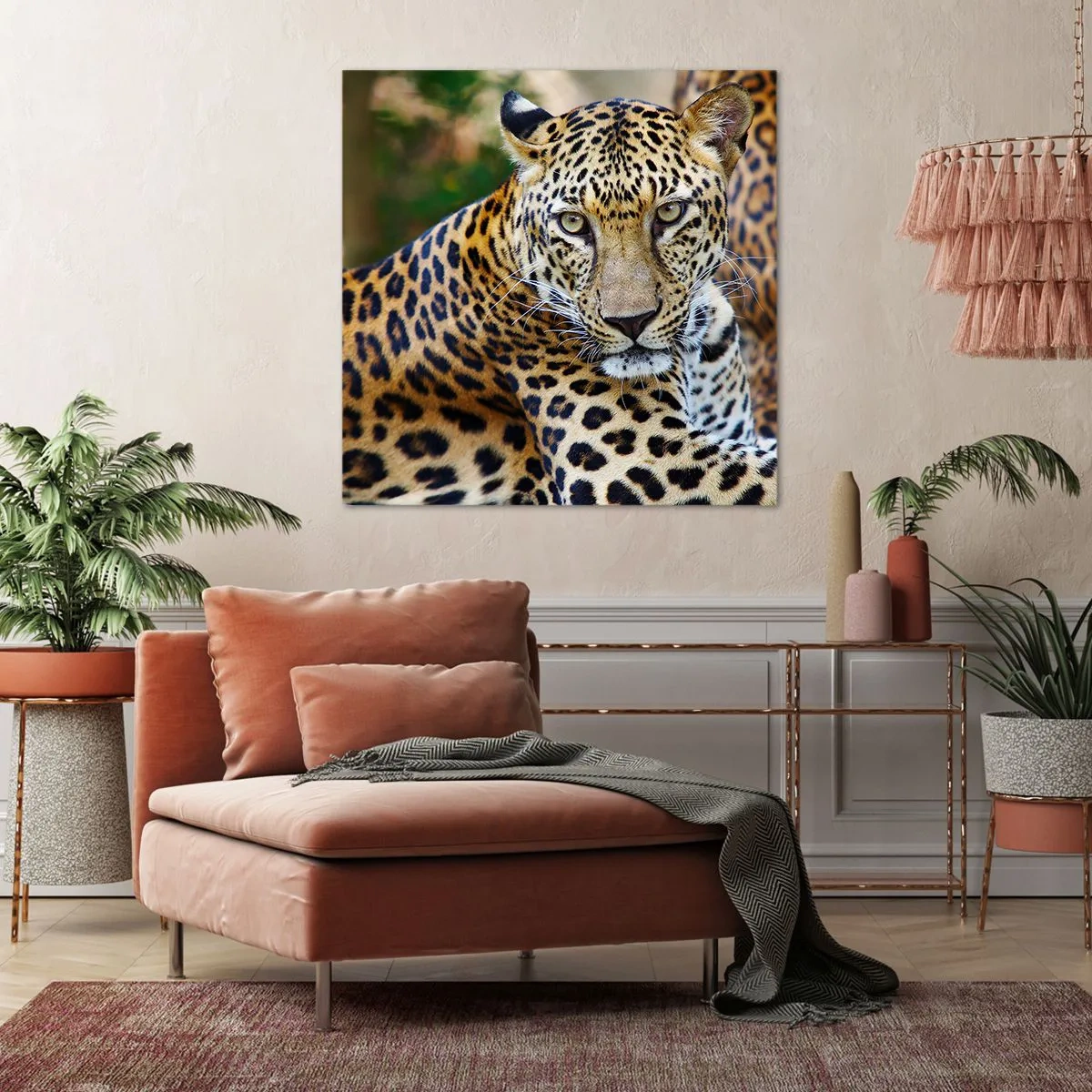 Quadro su tela - Stampe su Tela - Selvaggio e tranquillo - 50x50 cm