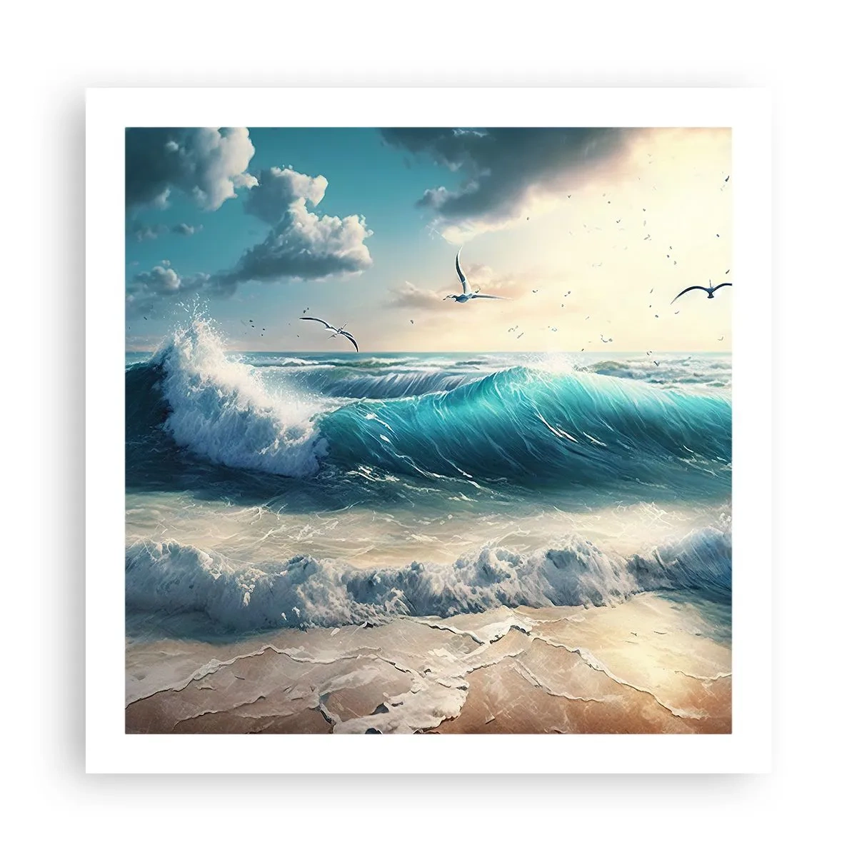 Poster - Mormora solo per te - 60x60 cm