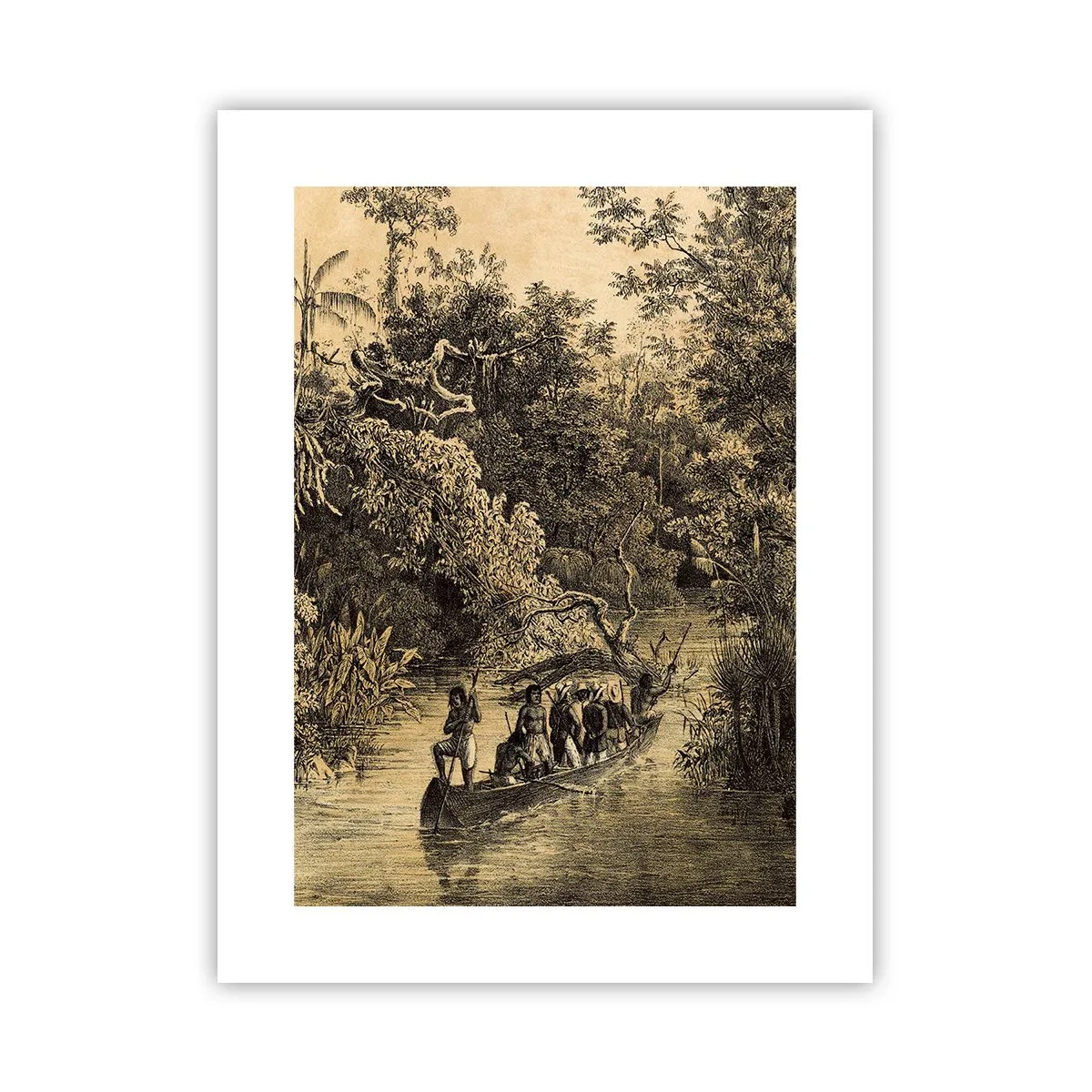 Poster - Viaggio alla fonte - 30x40 cm