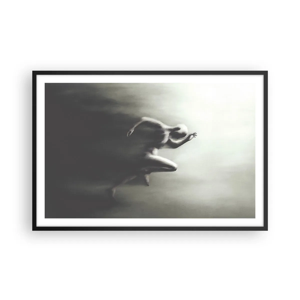Poster in cornice nera - Inarrestabile - 91x61 cm