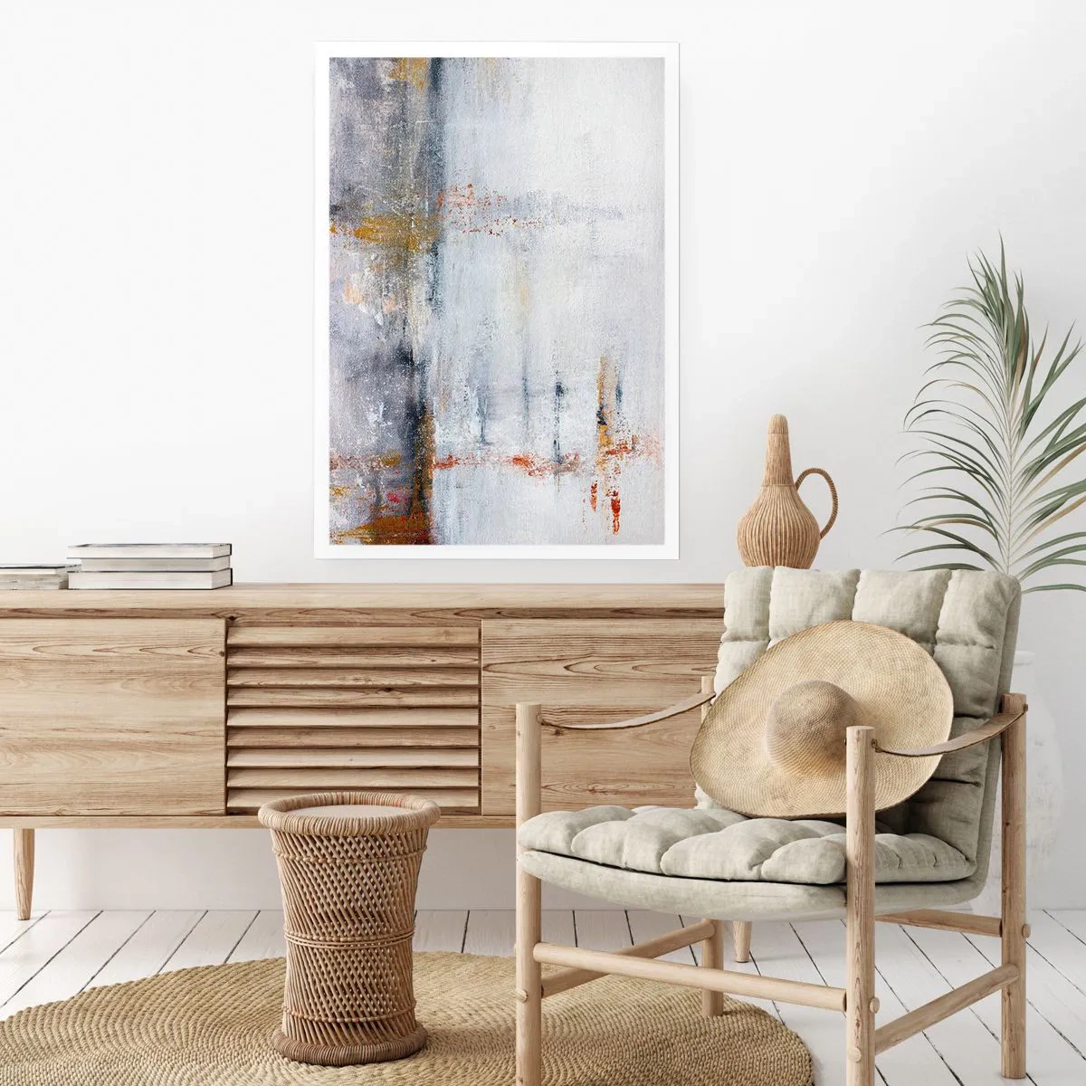 Poster - Dietro la cortina d'aria - 70x100 cm