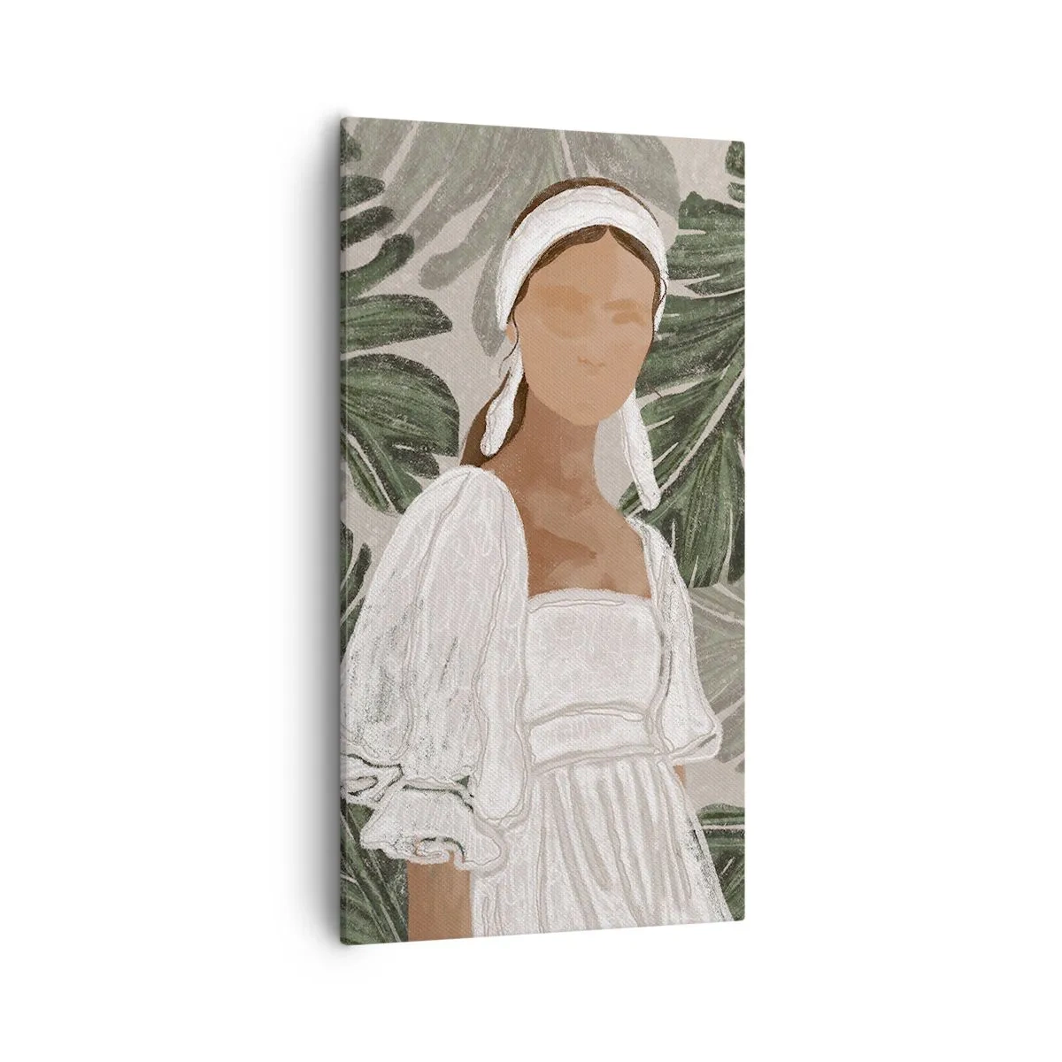 Quadro su tela - Stampe su Tela - Ritratto esotico - 55x100 cm