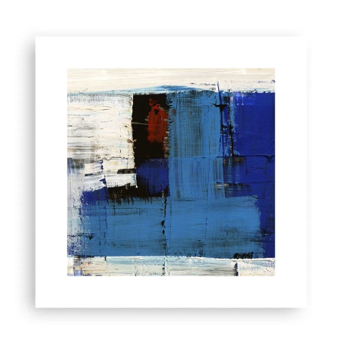 Poster - I segreti del blu - 30x30 cm