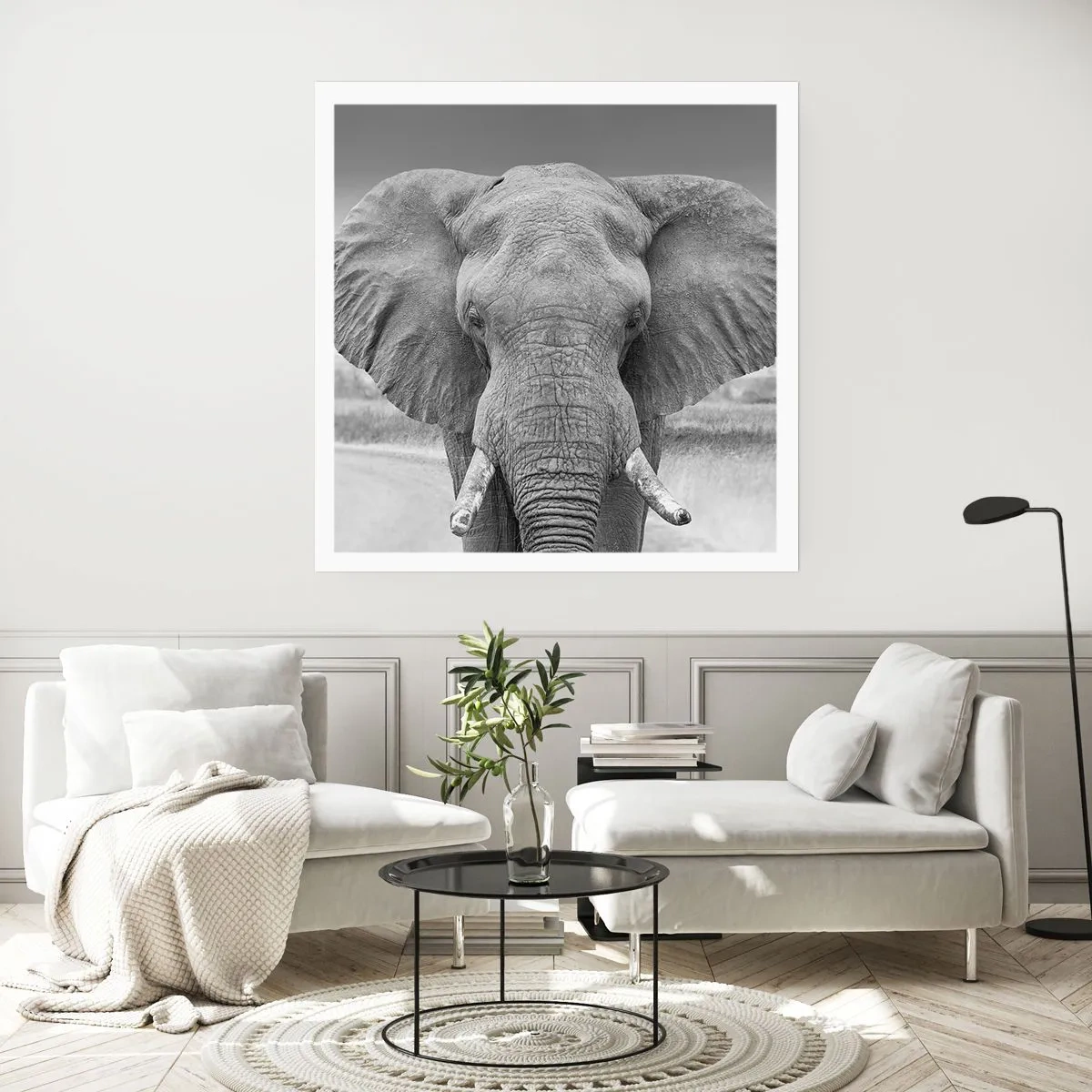 Poster - Benvenuti nel mio mondo - 30x30 cm