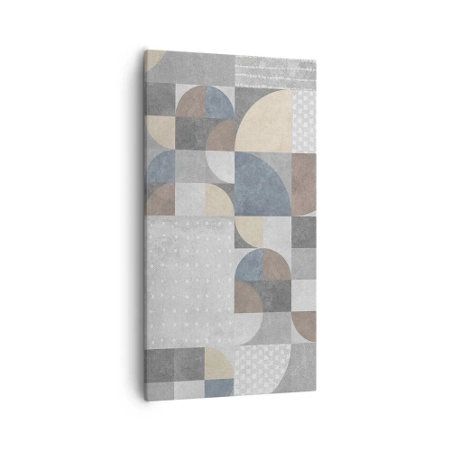 Quadro su tela - Stampe su Tela - Fantasia di ceramica - 55x100 cm