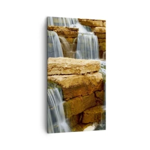 Quadro su tela - Stampe su Tela - La scala verso il cielo - 45x80 cm