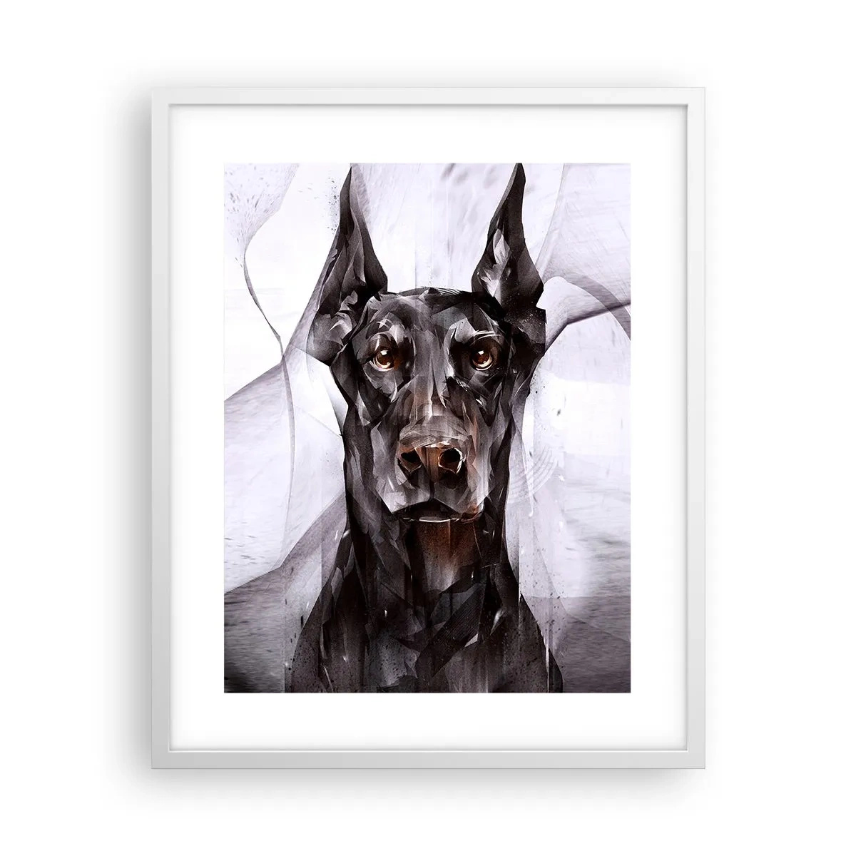 Poster in cornice bianca - Nobili natali - 40x50 cm