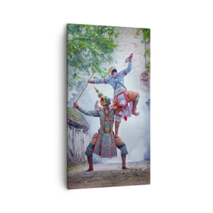 Quadro su tela - Stampe su Tela - Danza terribilmente bella - 45x80 cm