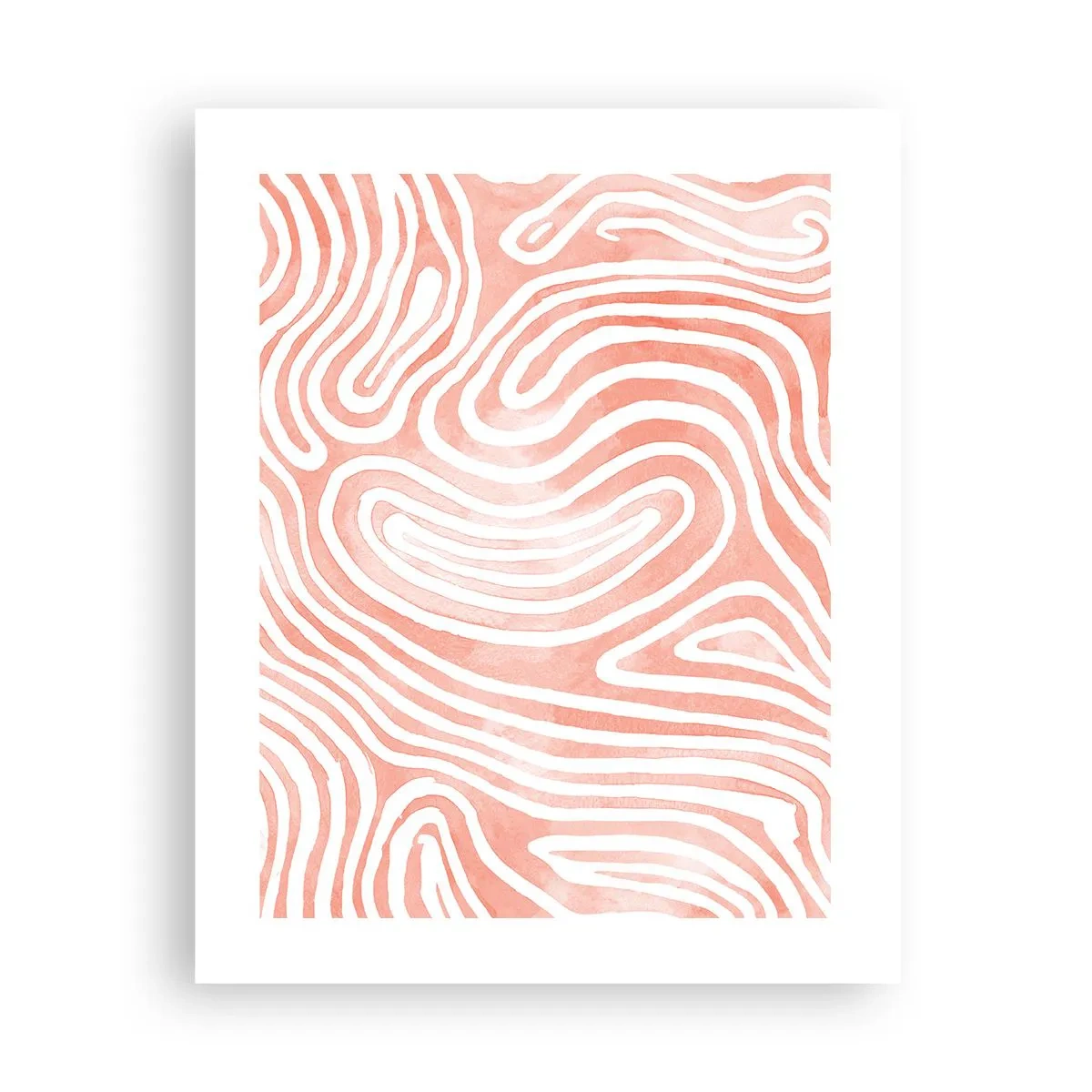 Poster - Nel labirinto di corallo - 40x50 cm