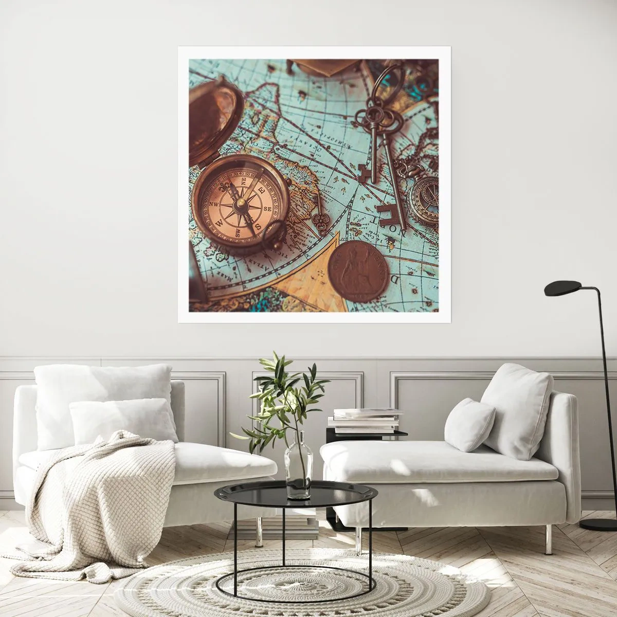 Poster - Per il cercatore di avventure - 60x60 cm