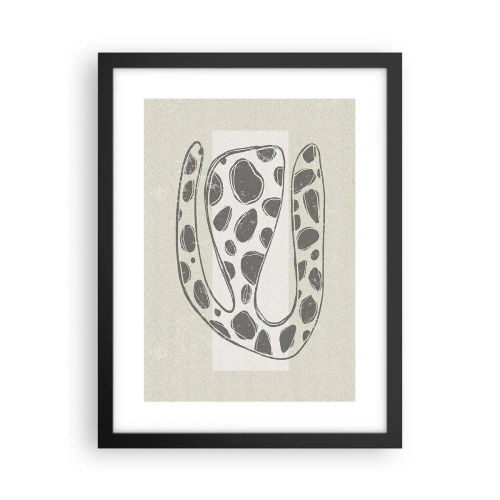 Poster in cornice nera - Creatura stranissima - 30x40 cm