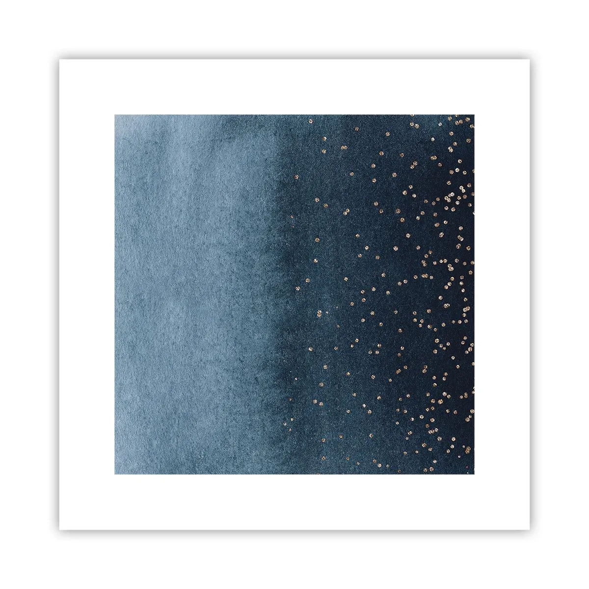 Poster - Composizione: fasi blu - 30x30 cm