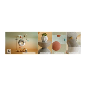 Campione di Fotomurale Premium Canvas - Tutto può succedere - Astrazione, Surrealismo, 3D - 100x30 cm