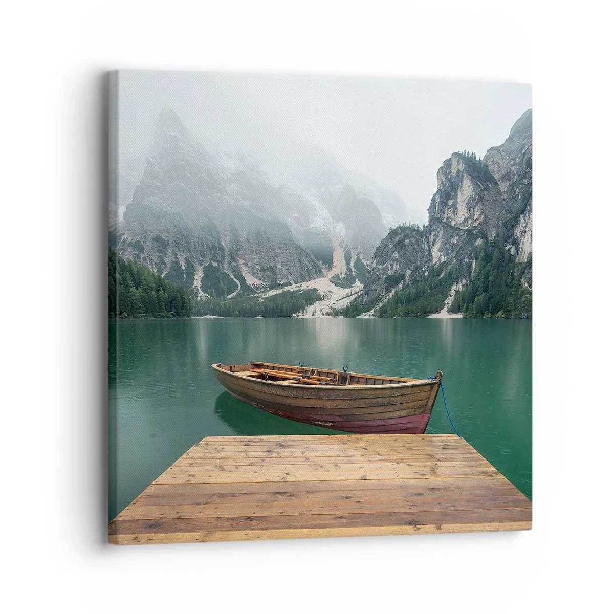 Quadro su tela - Stampe su Tela - E attorno le fiere rocce - 30x30 cm