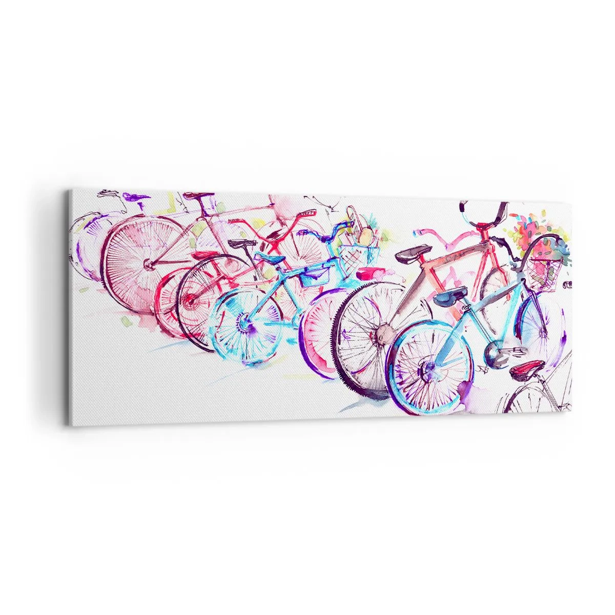 Quadro su tela - Stampe su Tela - La riunione del club Antimoto - 100x40 cm