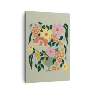 Quadro su tela - Stampe su Tela - Bouquet pieno di vita - 70x100 cm