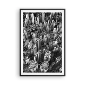 Poster in cornice nera - Ancora più in alto - 61x91 cm