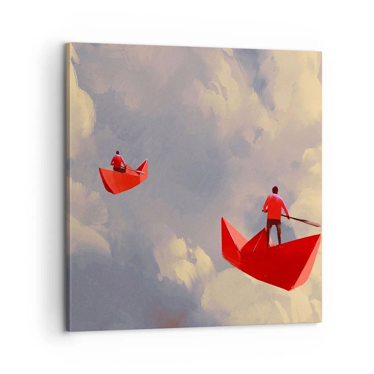 Quadro su tela - Stampe su Tela - La spedizione dei sognatori - 60x60 cm