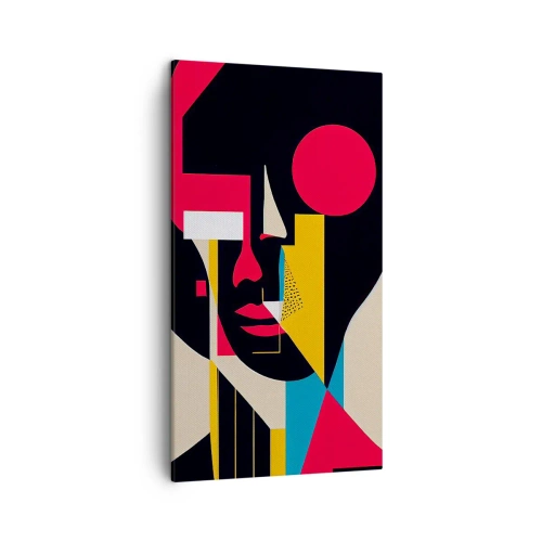 Quadro su tela - Stampe su Tela - Il suo mondo interiore - 45x80 cm