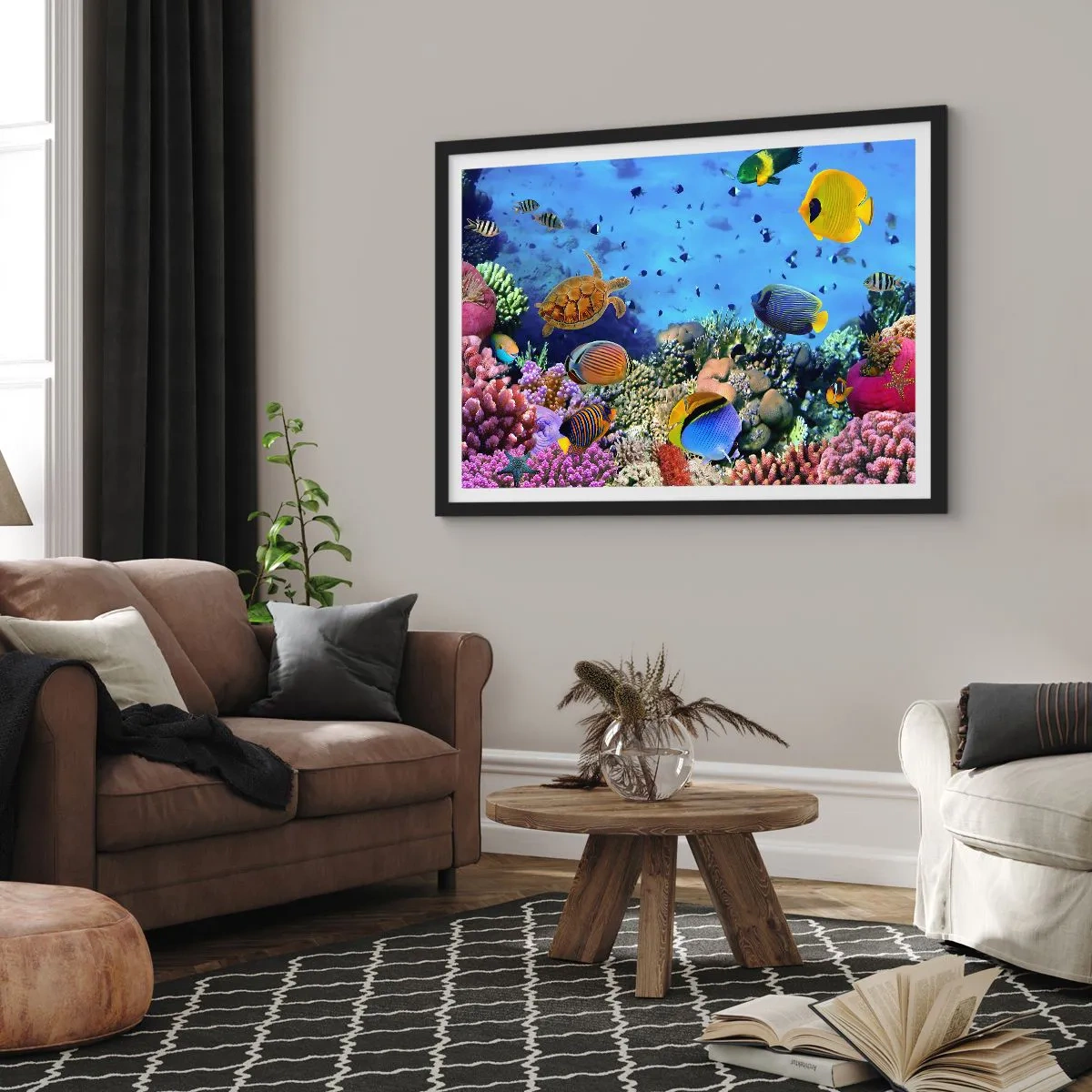 Poster in cornice nera - Ma cosa sappiamo della vita... - 91x61 cm