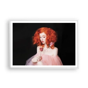 Poster in cornice bianca - In stile barocco - 100x70 cm