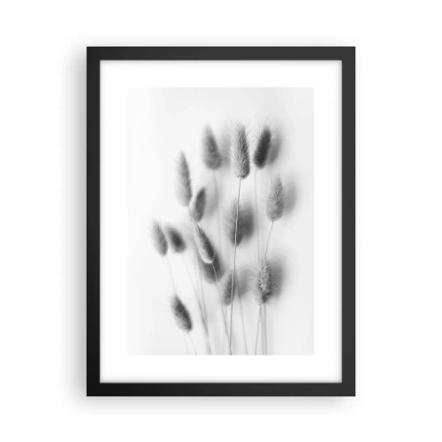 Poster in cornice nera - Erba soffice - 30x40 cm