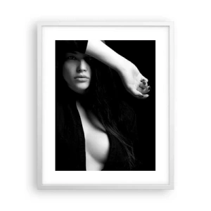 Poster in cornice bianca - Scuola di seduzione - 40x50 cm