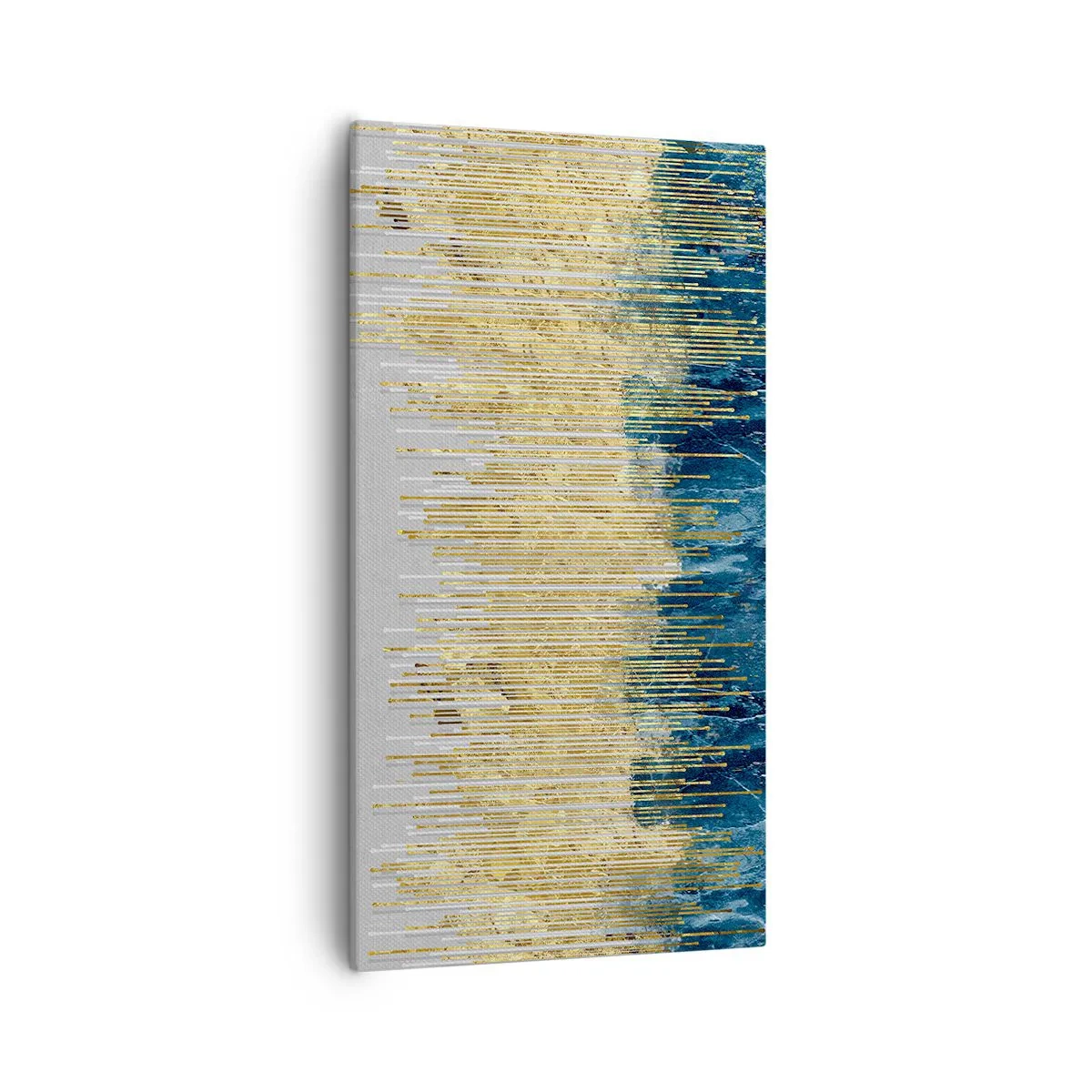 Quadro su tela - Stampe su Tela - Confine dorato - 55x100 cm