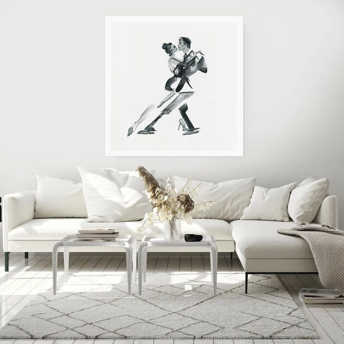 Poster - In un unico ritmo - 60x60 cm