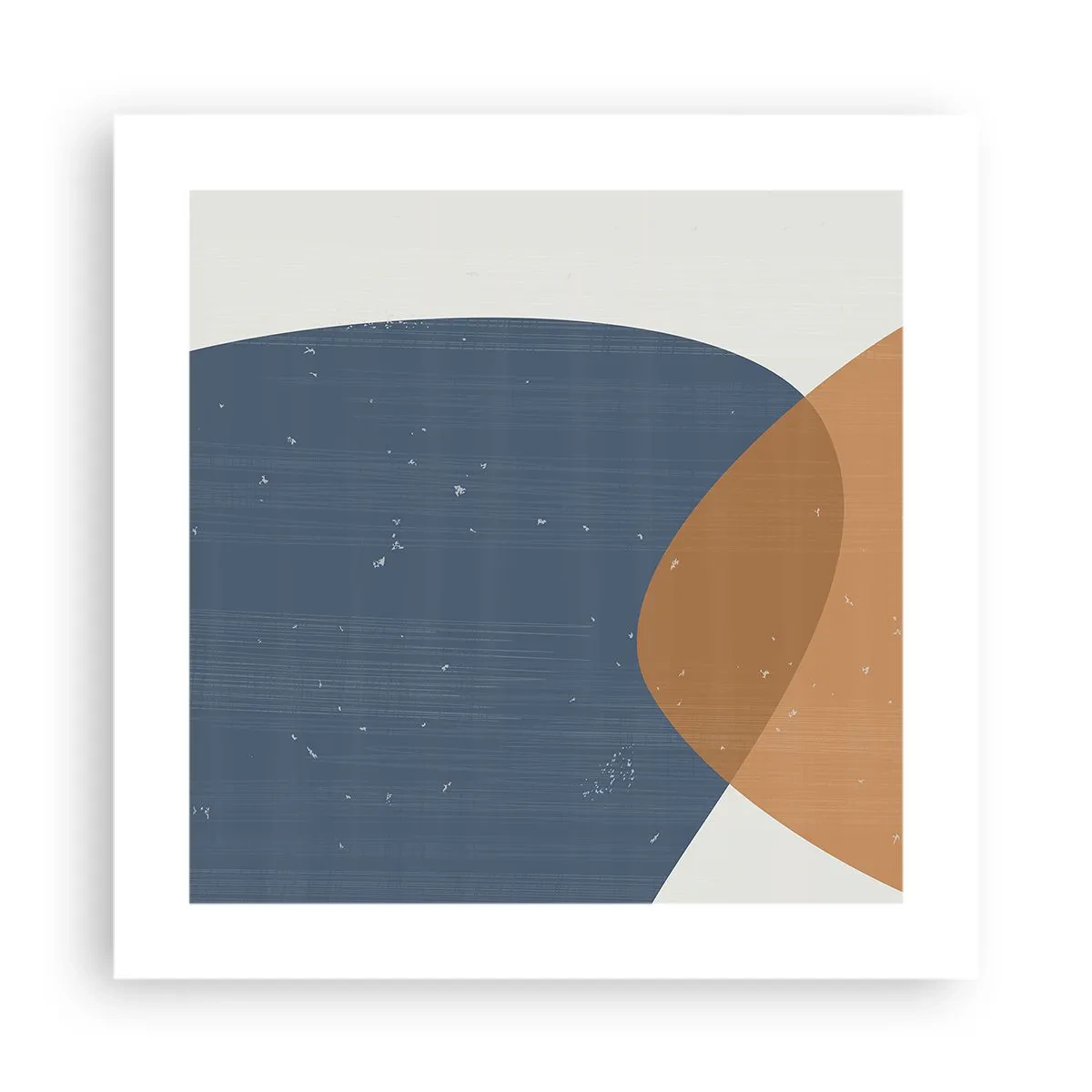 Poster - Ovali e influenze - 40x40 cm