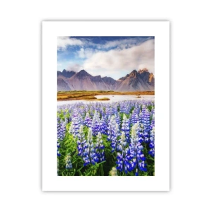 Poster - Forza e asprezza accanto alla mitezza - 30x40 cm