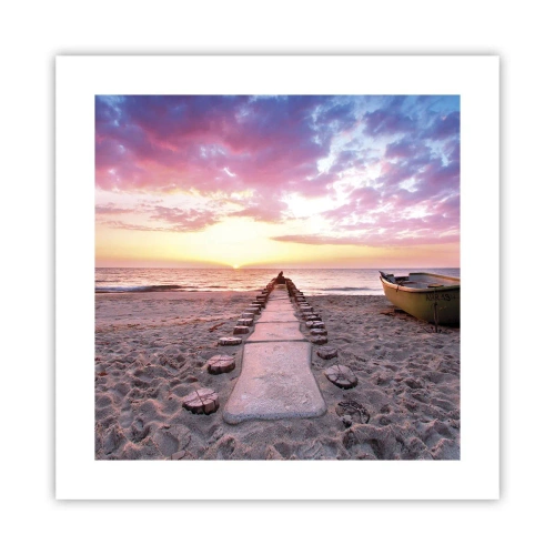 Poster - Un momento profondo - 40x40 cm