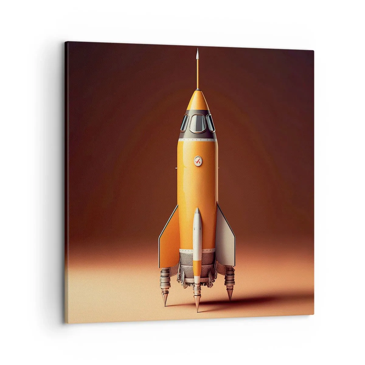 Quadro su tela - Stampe su Tela - Si inizia dai sogni - 50x50 cm