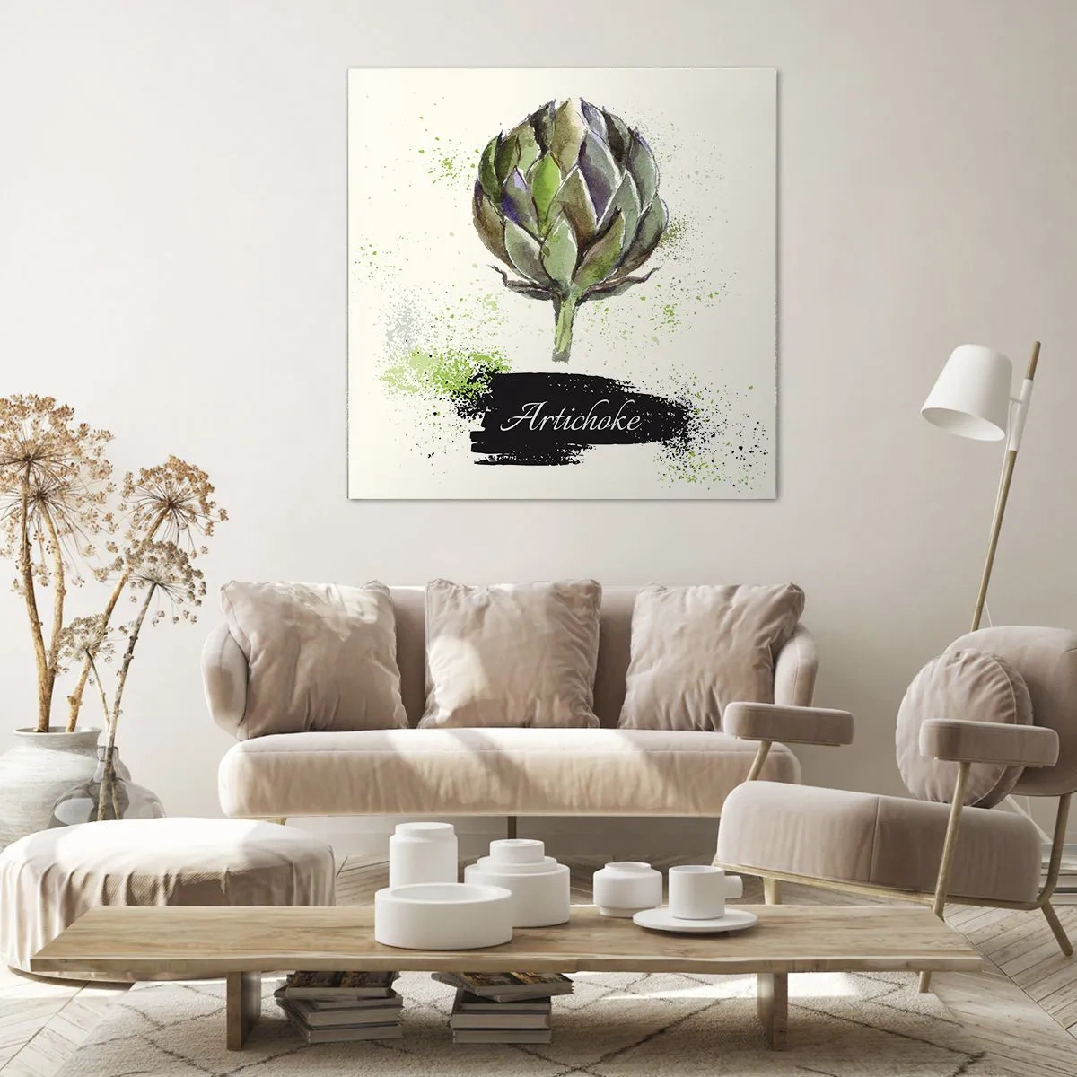 Quadro su tela - Stampe su Tela - Evviva la verdura! - 40x40 cm