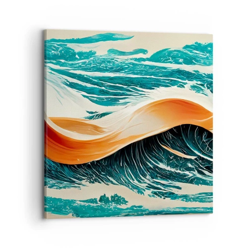 Quadro su tela - Stampe su Tela - Il sogno del surfista - 70x70 cm