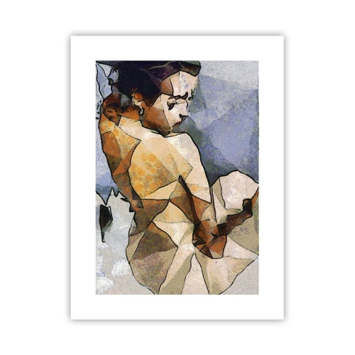 Poster - Nello spirito del cubismo - 30x40 cm