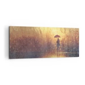 Quadro su tela - Stampe su Tela - Sento che qualcuno mi guarda - 100x40 cm
