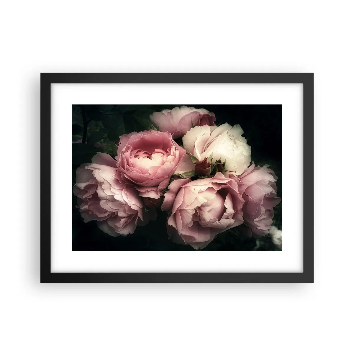 Poster in cornice nera - Il fascino della Belle Époque - 40x30 cm