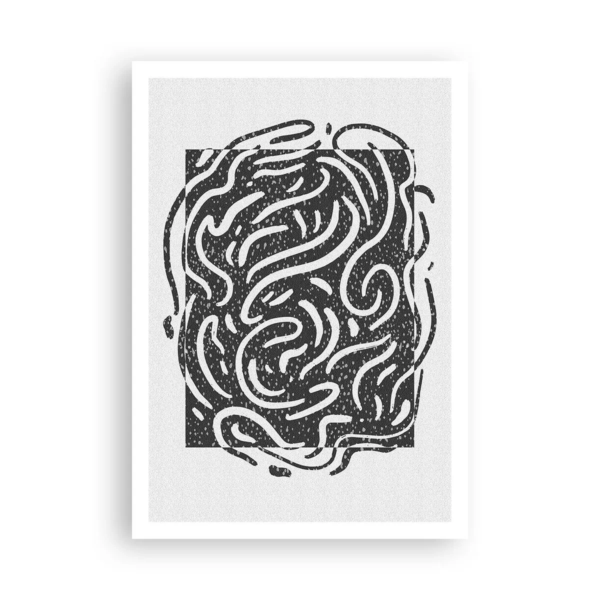 Poster - Astrazione: la danza della gioia - 70x100 cm