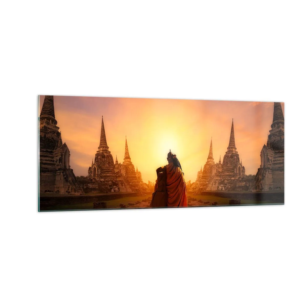 Quadro su vetro - In pace per l'eternità - 100x40 cm