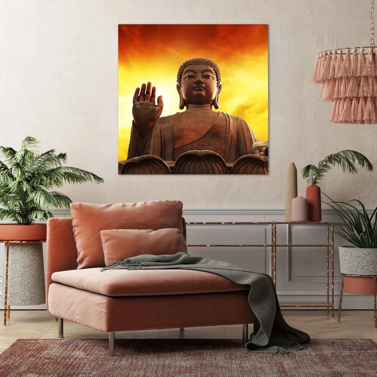 Quadro su tela - Stampe su Tela - La pace del mondo - 50x50 cm
