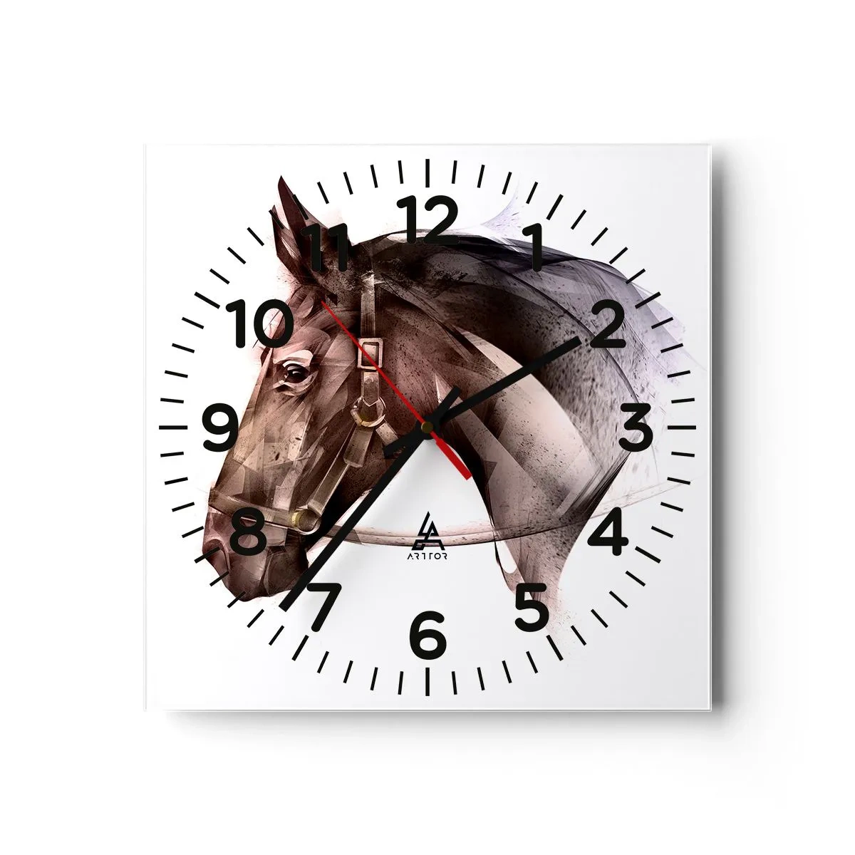 Orologio da parete - Orologio in Vetro - Che grazia - 30x30 cm
