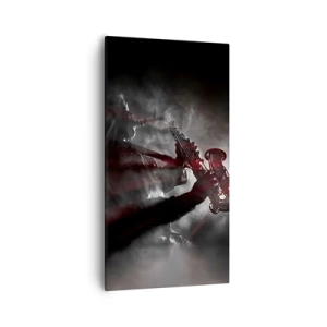 Quadro su tela - Stampe su Tela - Nei fumi del jazz - 55x100 cm
