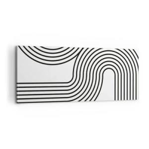 Quadro su tela - Stampe su Tela - In curva - 100x40 cm