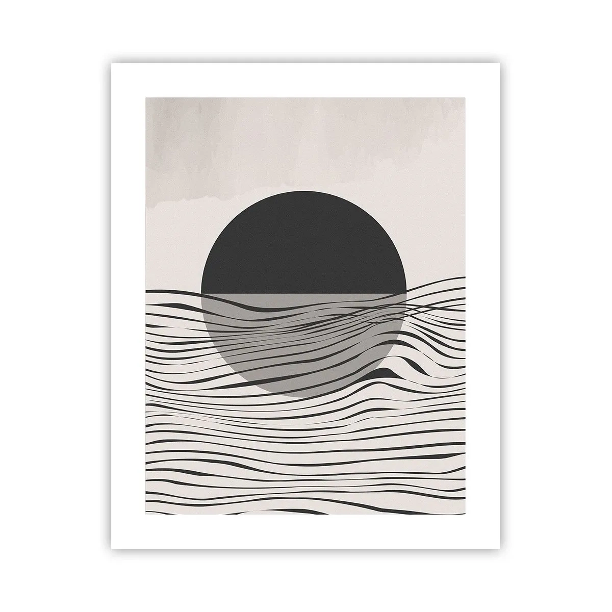 Poster - Composizione a metà - 40x50 cm