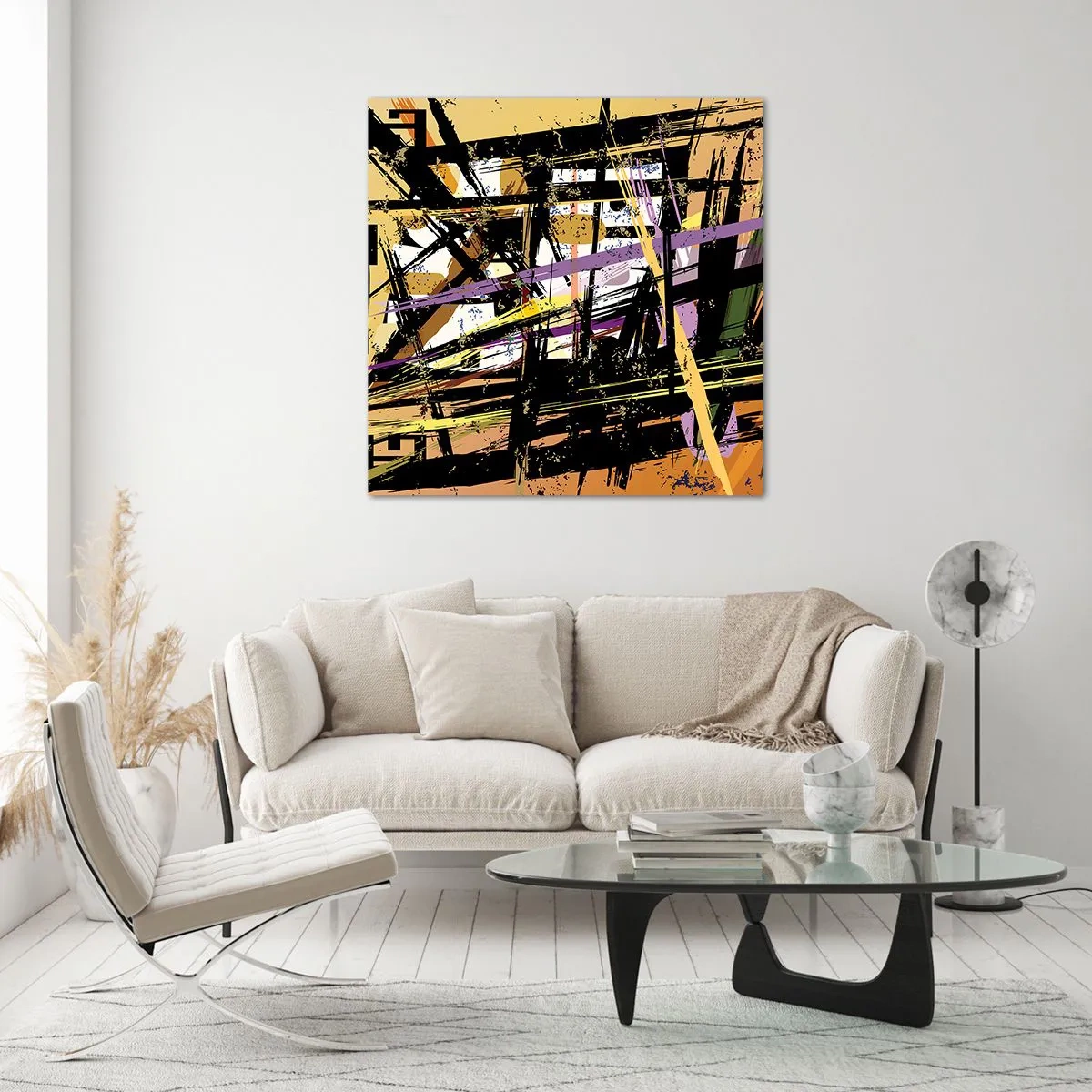 Quadro su vetro - Taglio netto - 60x60 cm