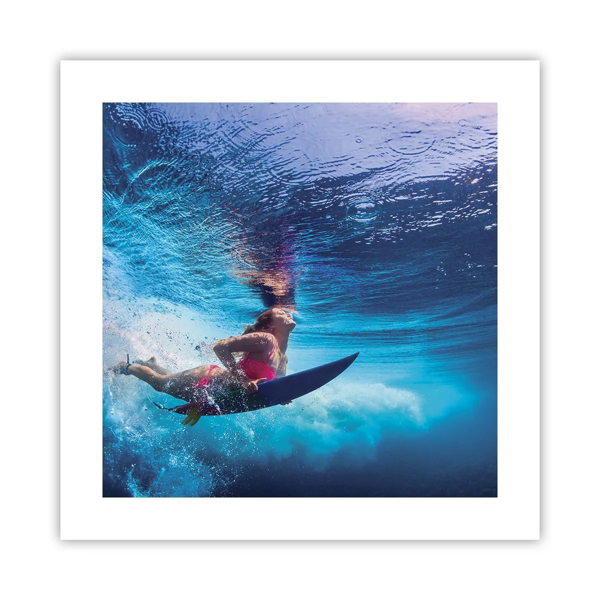 Poster - La profondità della gioia - 40x40 cm