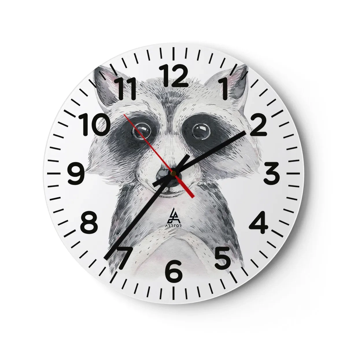 Orologio da parete - Orologio in Vetro - Un attimo di commozione - 40x40 cm