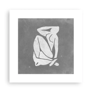 Poster - Pensierosa - 30x30 cm